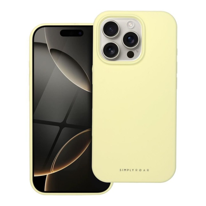ROAR чохол CLOUD SKIN для IPHONE 16 Pro Світло-жовтий