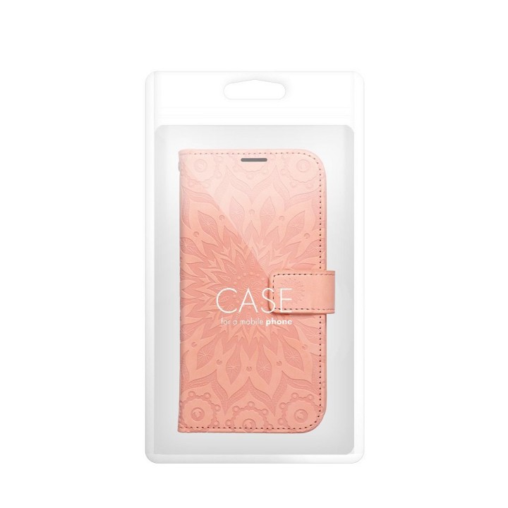 Flip case for iPhone 16 PRO Mezzo Book mandala peach fuzz