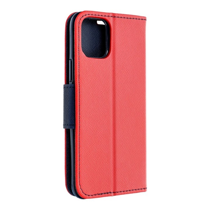 Flip case for iPhone 16 PLUS Fancy Book czerwono-granatowe