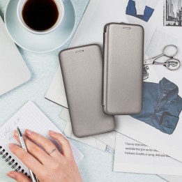 Flip case for iPhone 16 PRO Elegance Book steel