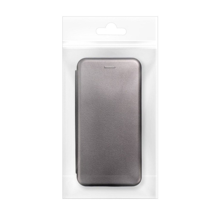 Etui z klapką na iPhone 16 PRO Elegance Book stalowe