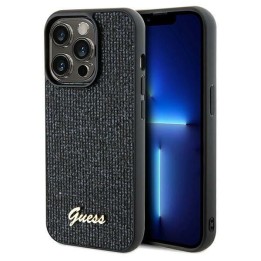 GUESS чохол для IPHONE 14 Pro GUHCP14LPMSDGSK (Disco Метал Script) чорний