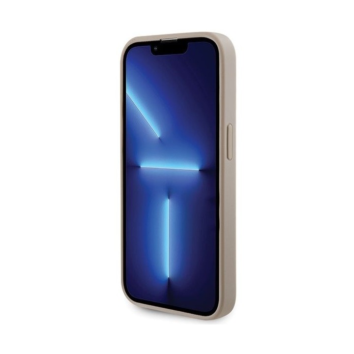 GUESS чохол для IPHONE 15 Pro GUHCP15LPS4DGPD (Strass Metal Logo) золотий