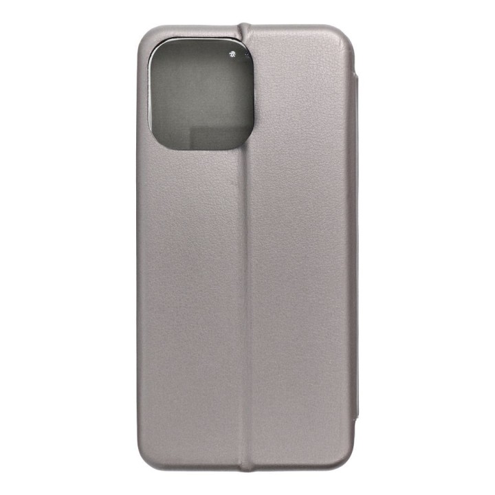 Чехол с клапаном для iPhone 16 PRO MAX Elegance Book стальные