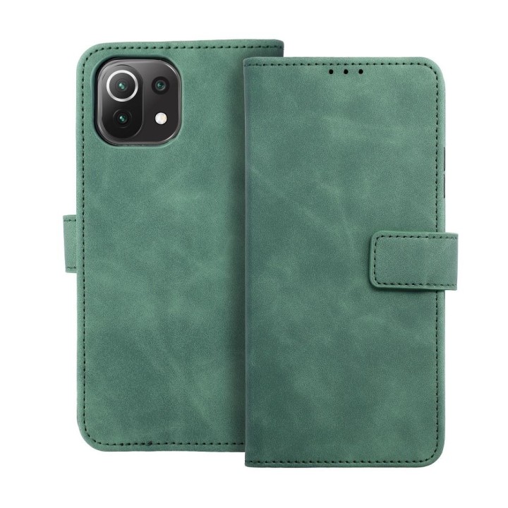 Flip case for Xiaomi Redmi NOTE 10 PRO / Redmi NOTE 10 PRO MAX Tender Book green