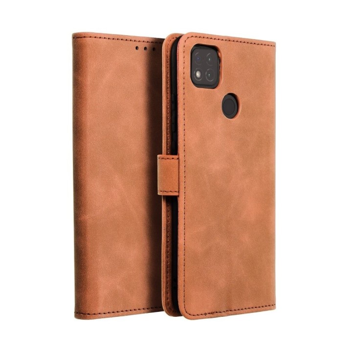 Flip case for Xiaomi Redmi 9C / 9C NFC Tender Book brown