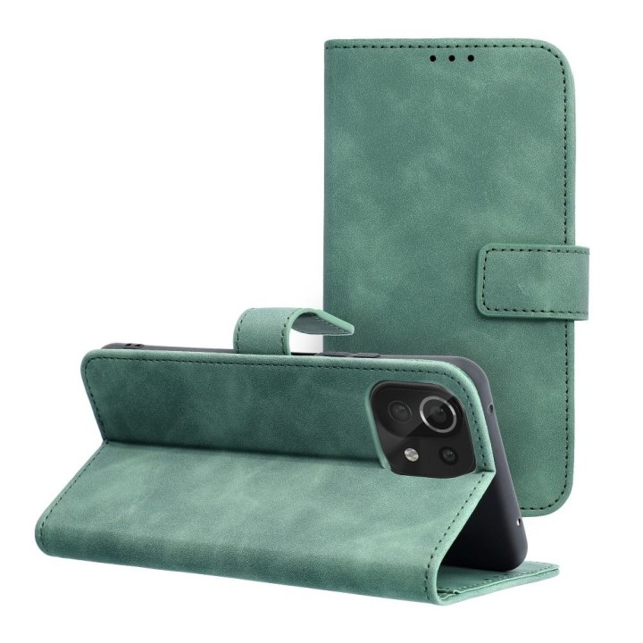 Flip case for Xiaomi Redmi NOTE 10 PRO / Redmi NOTE 10 PRO MAX Tender Book green