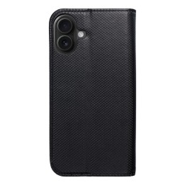 Flip case for iPhone 16 PLUS Smart Case Book black
