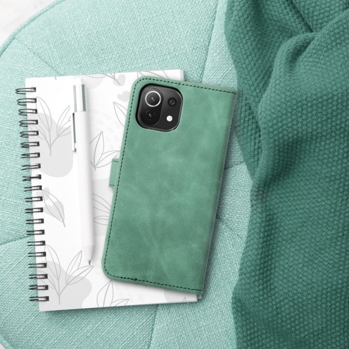 Flip case for Xiaomi Redmi NOTE 10 PRO / Redmi NOTE 10 PRO MAX Tender Book green