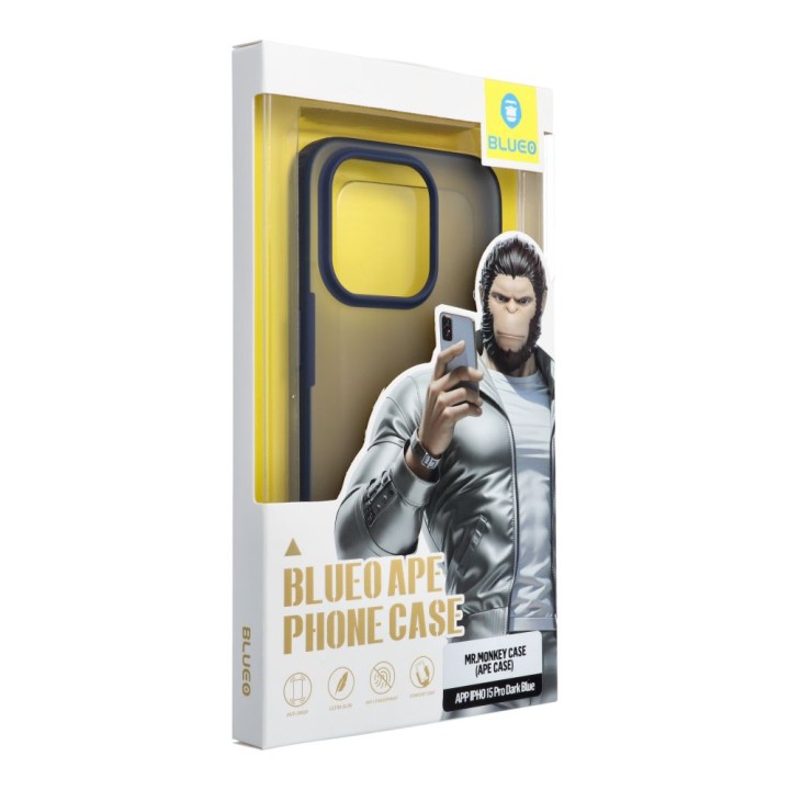 BLUEO APE Phone Case - Apple iPhone 15 Pro синий
