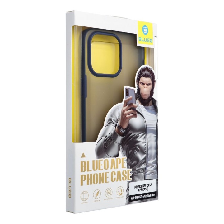 BLUEO APE Phone Case - Apple iPhone 15 Pro Max синий
