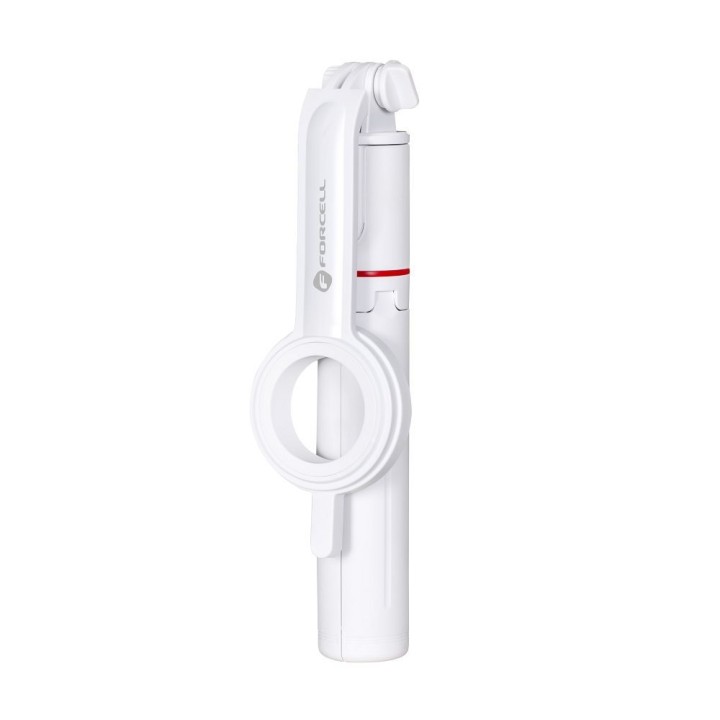 Selfie stick Forcell F-Grip MagSelfie S100M совместимый с MagSafe с пультом беспроводным белый 0INT