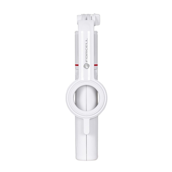 Selfie stick Forcell F-Grip MagSelfie S100M сумісний з MagSafe з пультом бездротовим білий 0INT