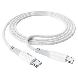 Kabel USB C do USB C Hoco PD 3A 60W 1 m X70 biały