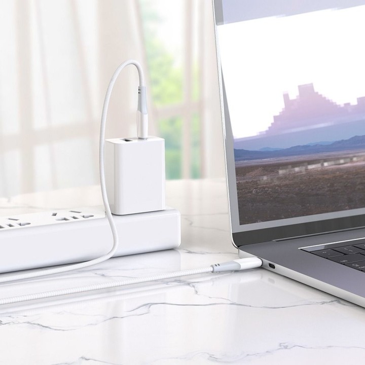 Кабель USB C — USB C Hoco PD 3A 60W 1 m X70 білий