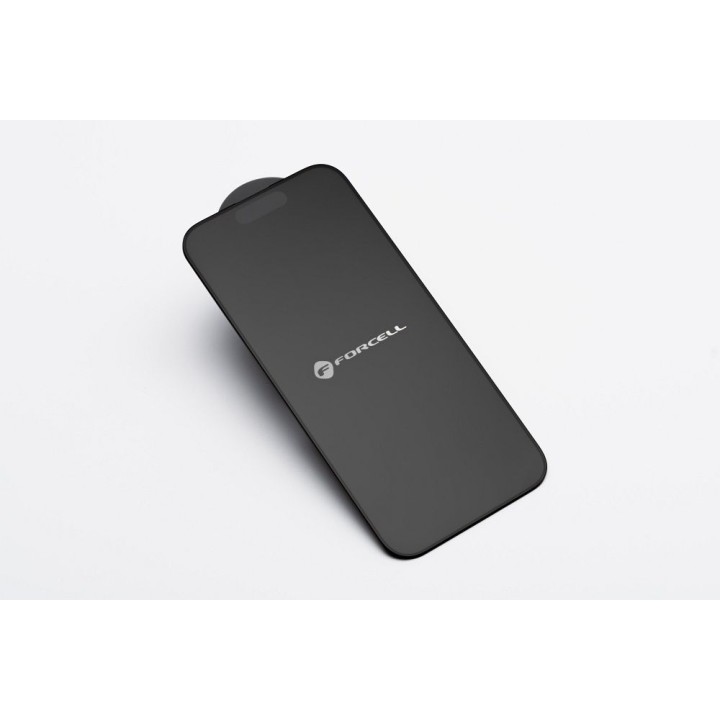 Tempered glass for iPhone 14 PRO Forcell Matt Glass black