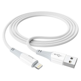 Cable USB A for Lightning Hoco 2,4A 1 m X70 white