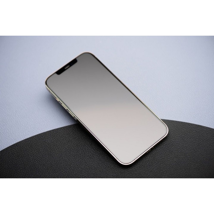 Закаленное стекло для iPhone 14 PRO Forcell Matt Glass черное