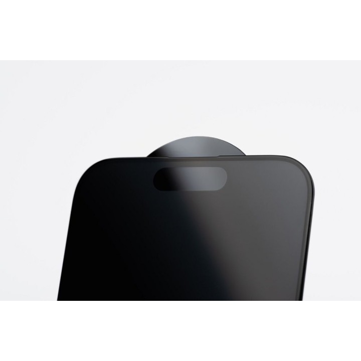 Tempered glass for iPhone 15 PLUS Forcell Matt Glass black