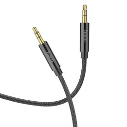 Кабель AUX Jack 3,5 mm для Jack 3,5 mm Hoco 1 m UPA19 черный