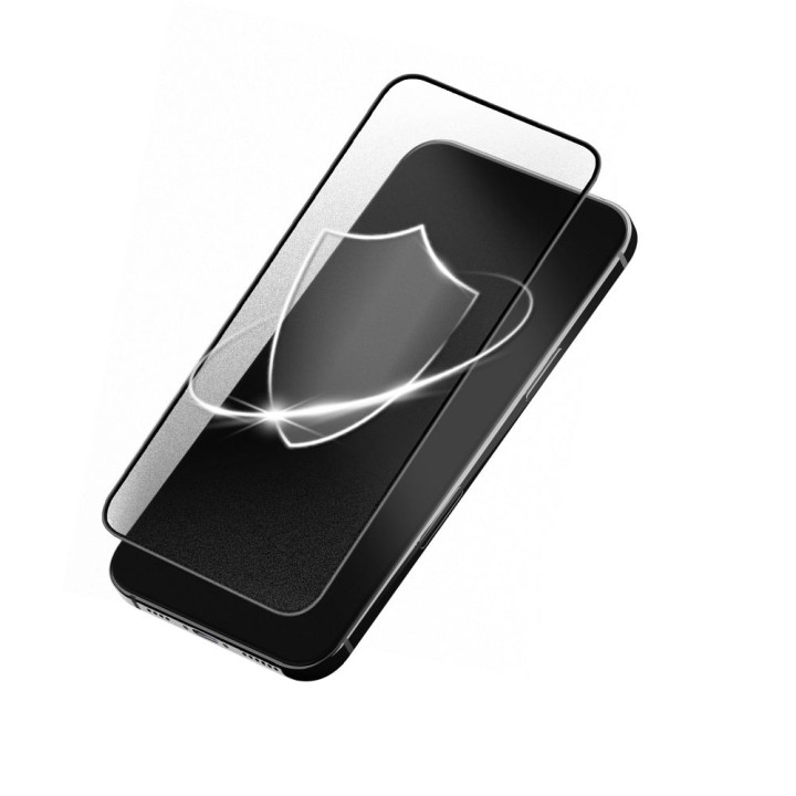 Закаленное стекло для iPhone 14 PRO Forcell Matt Glass черное