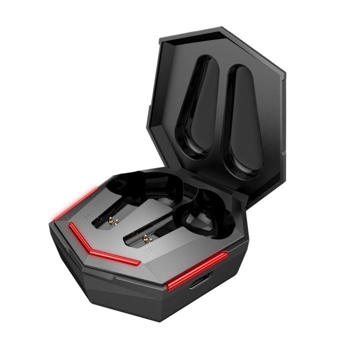 Беспроводные наушники вкладыши Art игровые TWS + док-станция с разъемом USB C AP-TW-G10 черные