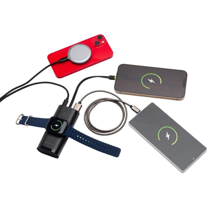 Power bank Forcell F-Energy F10K4 PD QC3.0 3A 22,5W 10000 mAh compatible with Apple Watch black
