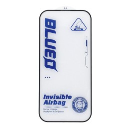 Tempered glass 5D for iPhone 16 PRO MAX Mr. Monkey Glass (3D Invisible Airbag Anti-broken) black