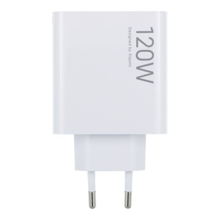 XIAOMI оригинальная сетевое зарядное устройство USB A QC3.0 6A 120W MDY-14-EE белый bulk