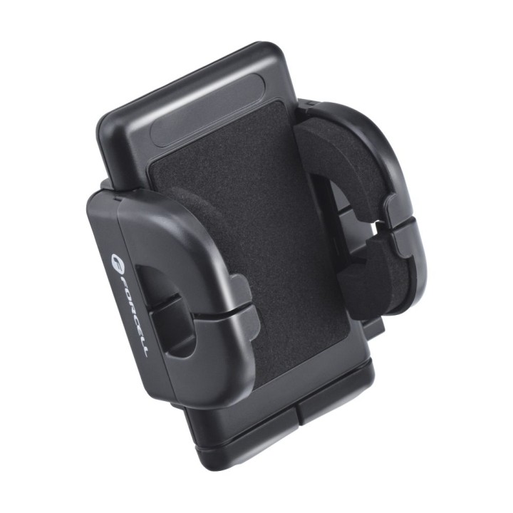 Phone holder for car universal Forcell F-Grip Regular 27 cm for windscreen / dashboard / air vent black