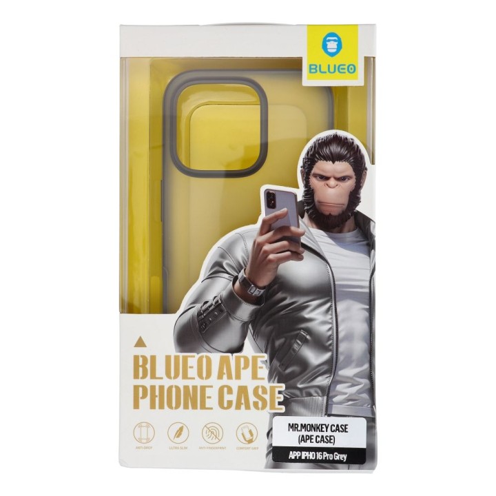 BLUEO APE Phone Case - Apple iPhone 16 Pro серый