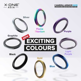 Glass sapphire for camera lens camera for iPhone 16/16 PLUS X-One Camera Armor Pro