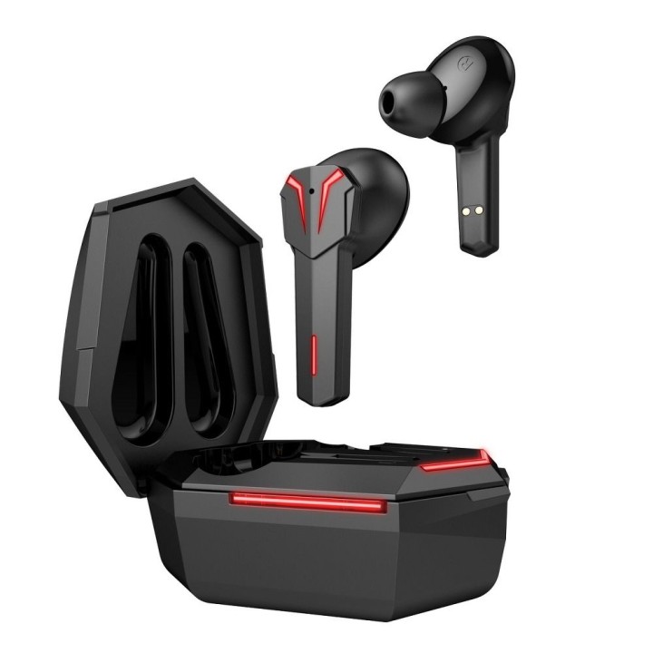 Бездротові навушники вкладиші Art ігрові TWS + док-станція з роз'ємом USB C AP-TW-G10 чорні