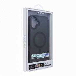 Case X-ONE Dropguard Magnetic Case Air (compatible with Magsafe) - for Apple iPhone 16 Plus black