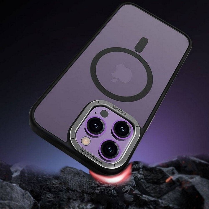 Case X-ONE Dropguard Magnetic Case Air (compatible with Magsafe) - for Apple iPhone 16 Plus black