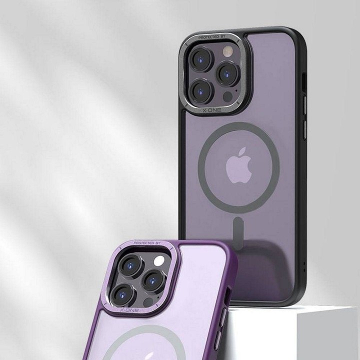 Чохол X-ONE Dropguard Magnetic Case Air (сумісний з MagSafe) - для Apple iPhone 16 Plus чорний