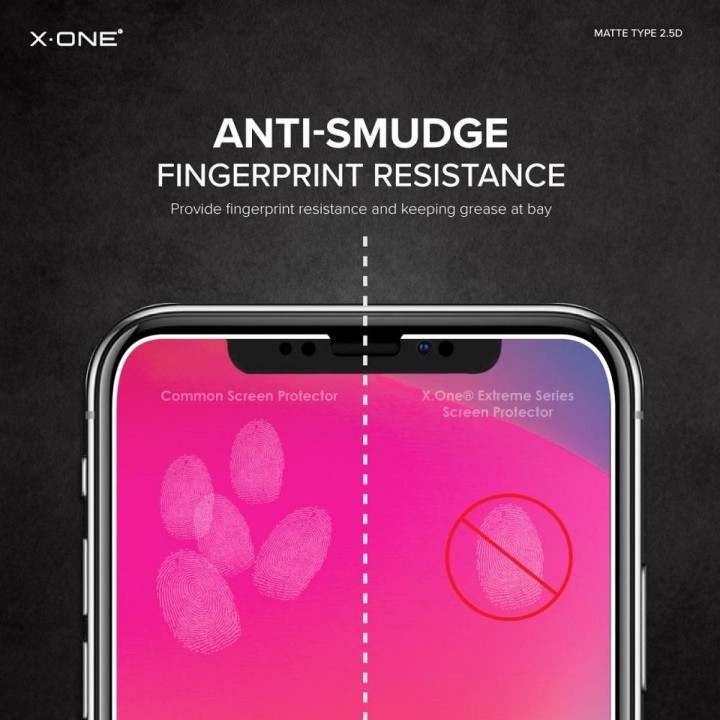 Tempered glass for iPhone 17 PRO MAX / 18 PRO MAX X-One Full Cover Extra Strong Crystal Clear (full glue) black