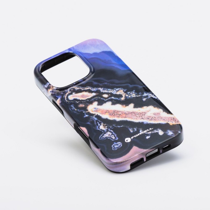 Case for iPhone 16 PRO MAX Forcell F-Protect Mirage compatible with MagSafe Military Drop-Test gold island