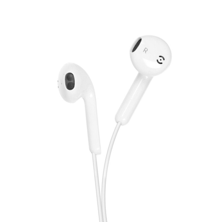 Wired in-ear headphones Lightning Forcell F-Audio HR-ME25 white