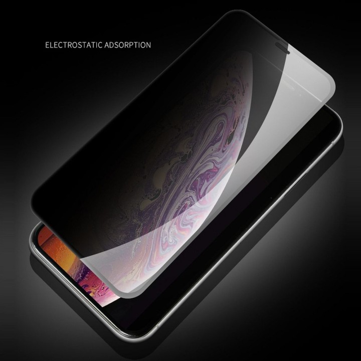 Szkło hartowane do iPhone 16 PRO MAX / 17 PRO MAX X-One Full Cover Extra Strong Privacy (full glue) czarne