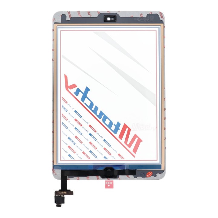 MUSTTBY touch screen + adhesive tape + Home for iPAD Mini2 (white)
