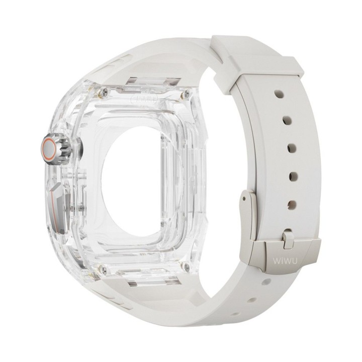 WiWU - Ремінець для смарт-годинника Wi-WB013 Rambo Watch Band 42/44/45mm - білий