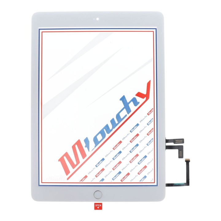 MUSTTBY Touch screen + adhesive tape + Home for iPAD 5 (white)