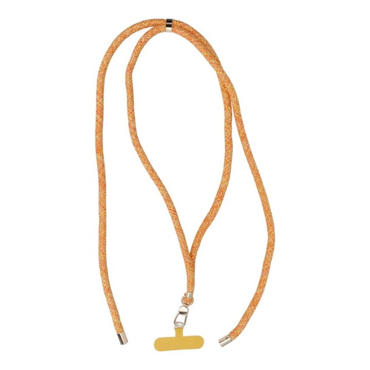 Phone lanyard, phone charm - SWING (8mm) with adjustable length / cord length 165cm (max 82,5cm loop length) / for