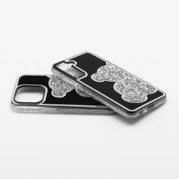 Case for iPhone 16 Teddy Bear silver