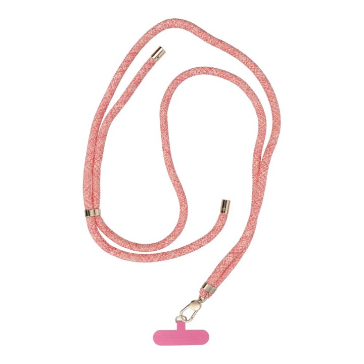 Smycz do telefonu, Zawieszka do telefonu - SWING (8mm) z regulacją długości / długość sznura 165cm (max 82,5cm w pętli) / na
