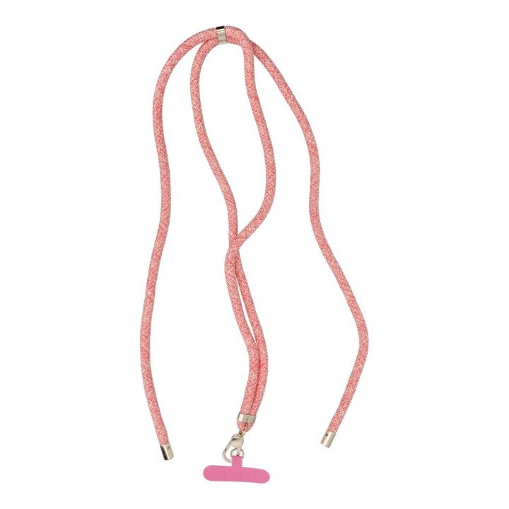 Smycz do telefonu, Zawieszka do telefonu - SWING (8mm) z regulacją długości / długość sznura 165cm (max 82,5cm w pętli) / na