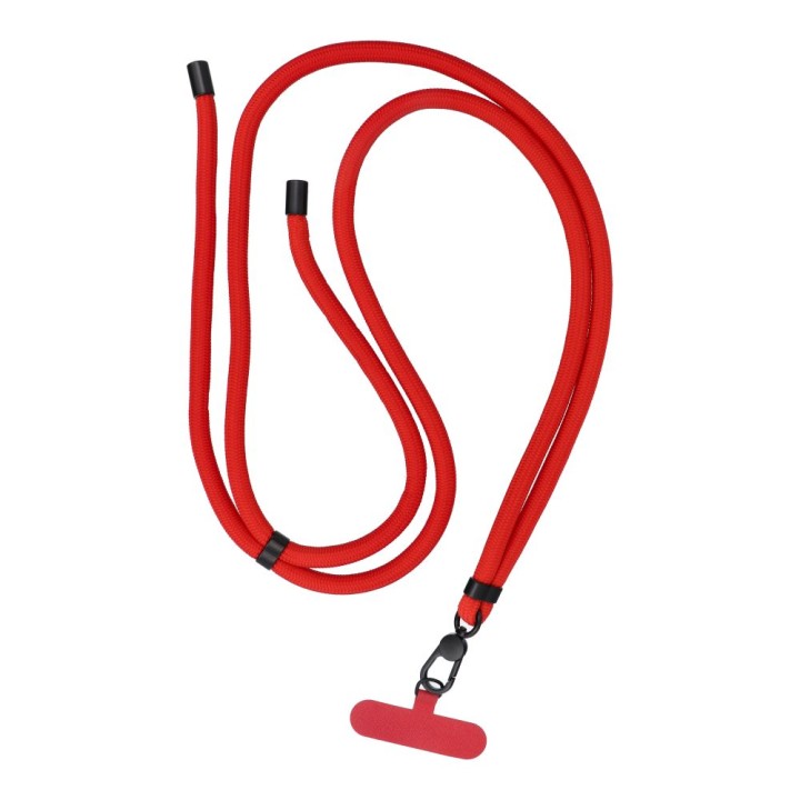 Phone lanyard, phone charm - SWING (8mm) with adjustable length / cord length 165cm (max 82,5cm loop length) / for