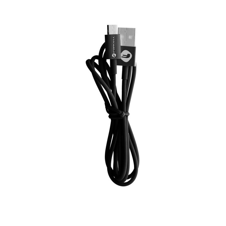 Кабель USB A для Micro USB Forcell F-Energy 2,4A Tuba 1 m C321 чорний
