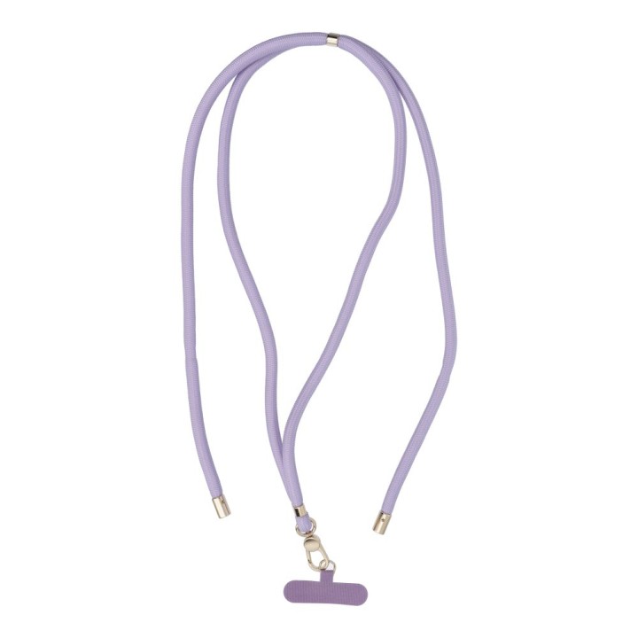 Phone lanyard, phone charm - SWING (8mm) with adjustable length / cord length 165cm (max 82,5cm loop length) / for
